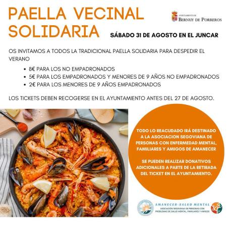 Imagen PAELLA VECINAL SOLIDARIA